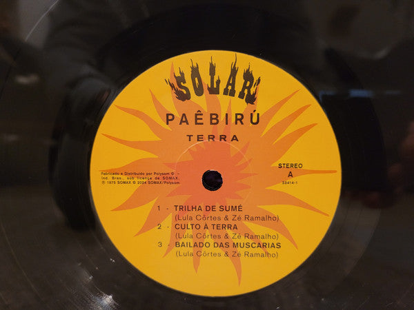 Lula Côrtes E Zé Ramalho - Paêbirú (LP) - Velvet Music