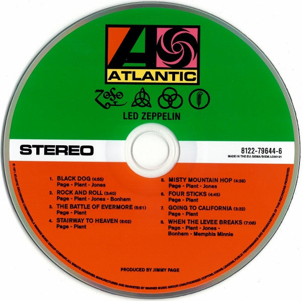 Led Zeppelin - Untitled (tweedehands CD) - Velvet Music
