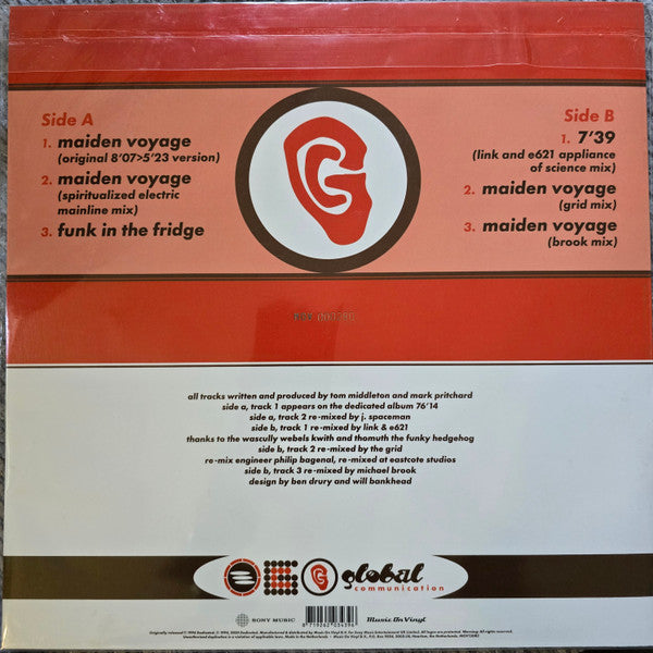 Global Communication - Maiden Voyage (12-inch maxi-single)