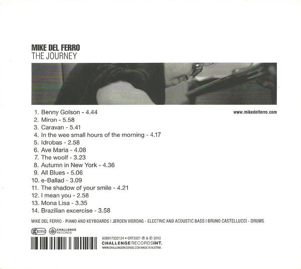 Mike del Ferro - The Journey (tweedehands CD) - Velvet Music