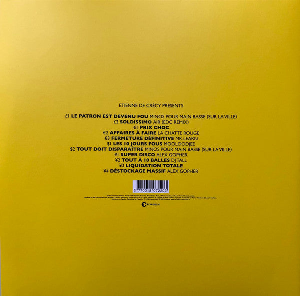 Etienne De Crécy - Super Discount (LP) - Velvet Music
