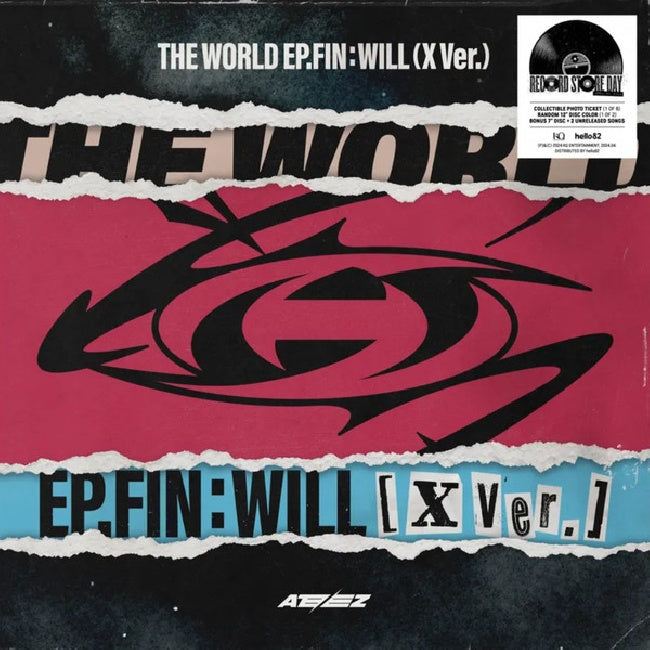 Ateez (2) - The World Ep.Fin : Will (X Ver.) (LP)