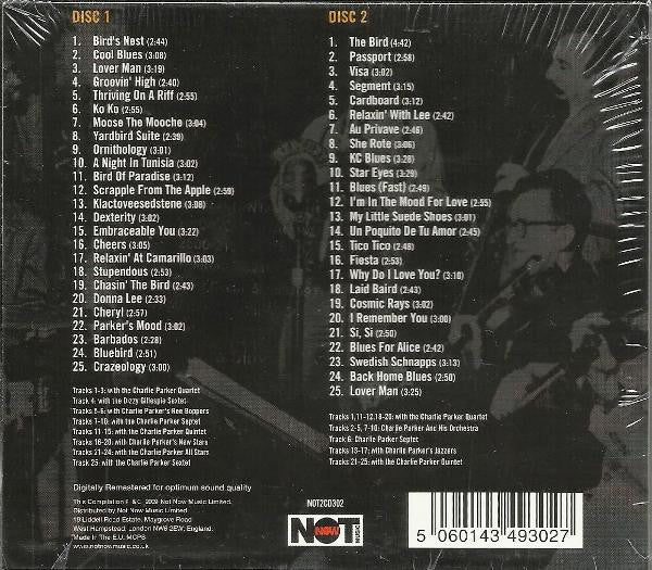 Charlie Parker - Bird's Nest (CD) - Velvet Music