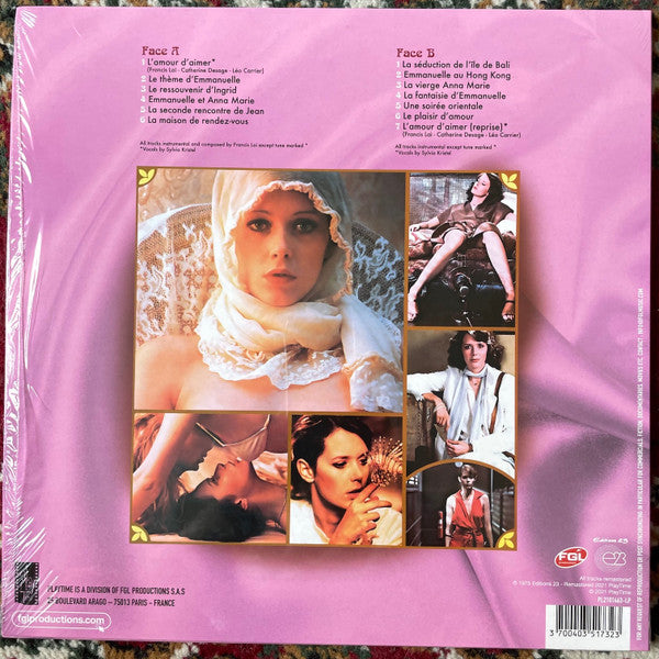 Francis Lai - Emmanuelle II - L'Anti Vierge (Original Soundtrack Recording) (LP) - Velvet Music
