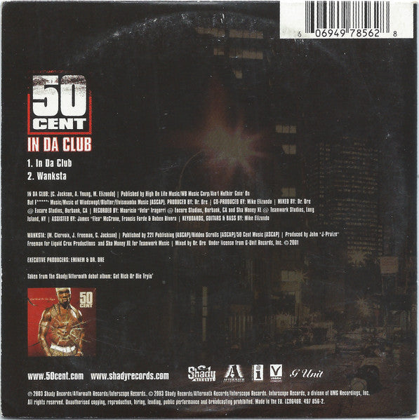 50 Cent - In Da Club (CD d'occasion)