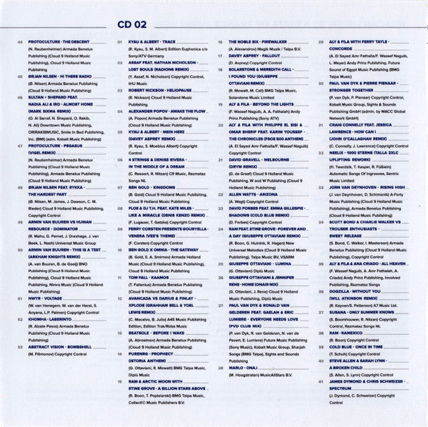 Armin van Buuren - A State Of Trance Year Mix 2017 (tweedehands CD) - Velvet Music