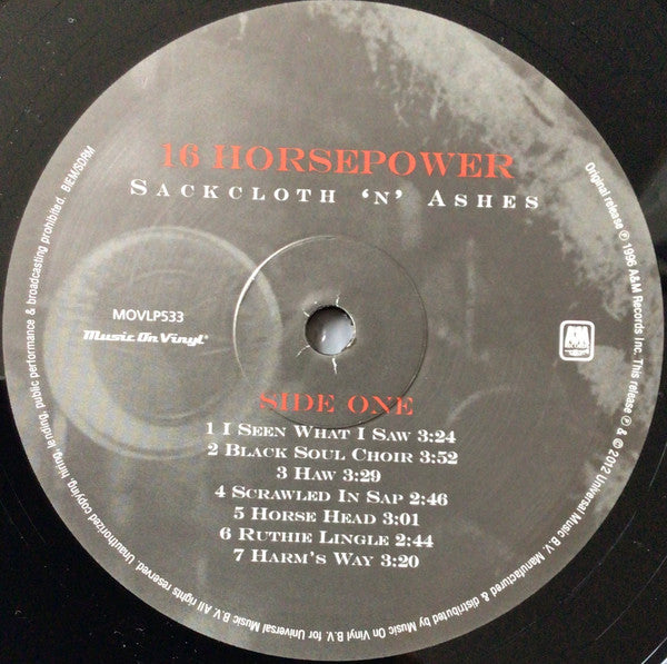 16 Horsepower - Sackcloth 'n' ashes (LP) - Velvet Music