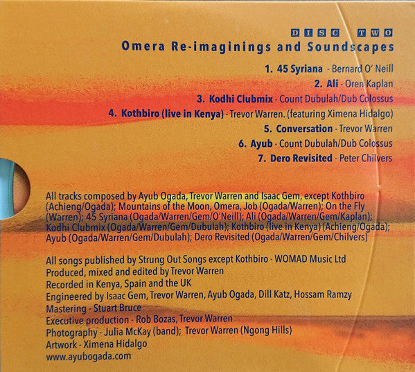 Ayub Ogada - Omera: The Further Adventures of Trevor Warren with Ayub Ogada (2 CDs) (second-hand CD)