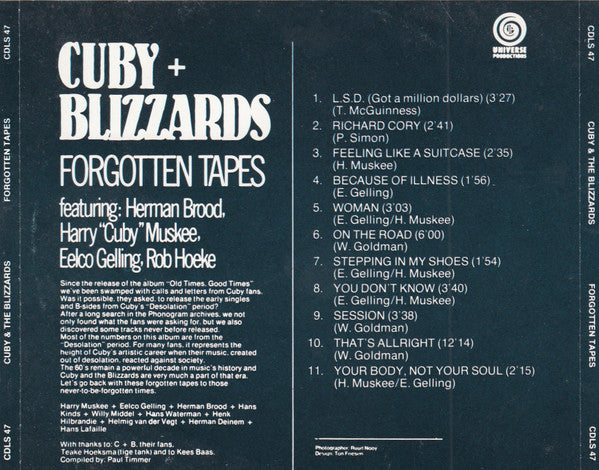 Cuby + Blizzards - Forgotten Tapes (tweedehands CD) - Velvet Music