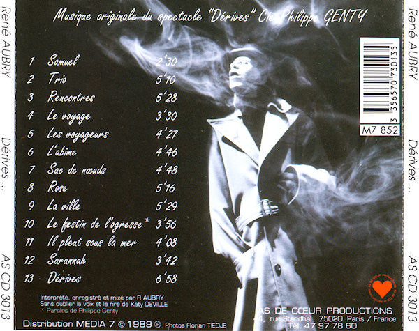René Aubry - Dérives ... (CD d'occasion)