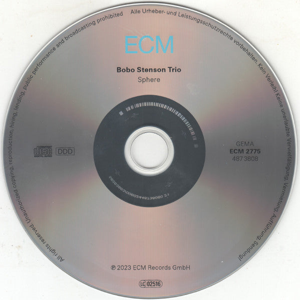 Bobo Stenson Trio - Sphere (CD) - Velvet Music