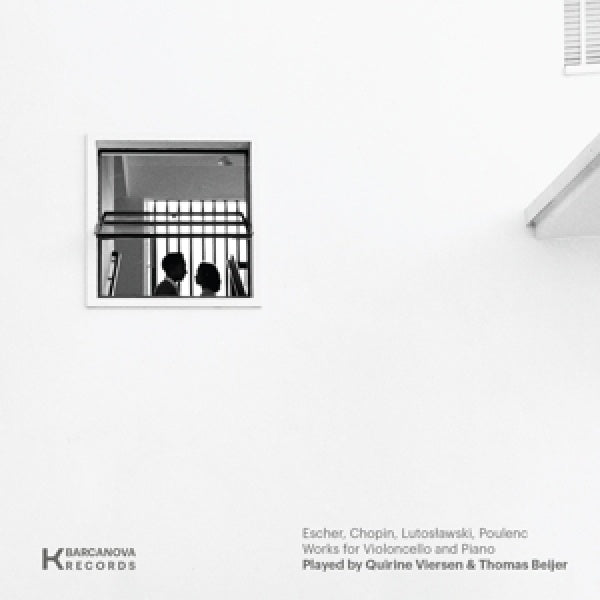 Quirine Viersen & Thomas Beijer - Escher, chopin, lutoslawski, poulenc, works for violoncello and piano (LP)