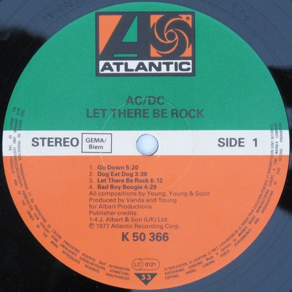 AC/DC - Let There Be Rock (tweedehands LP) - Velvet Music