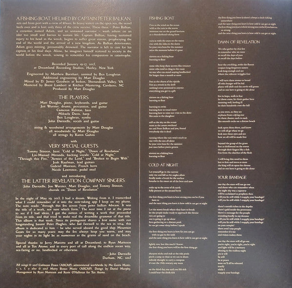 Mountain Goats, The - Through This Fire Across From Peter Balkan (LP) - Velvet Music