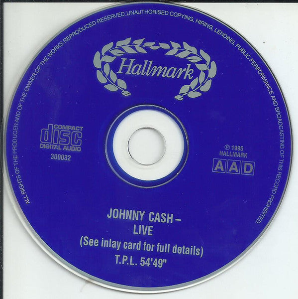 Johnny Cash - Live (CD d'occasion)
