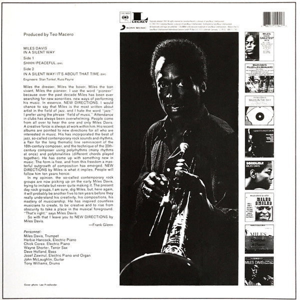 Miles Davis - In A Silent Way (LP) - Velvet Music