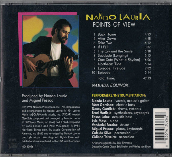 Nando Lauria - Points Of View (CD d'occasion)