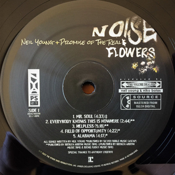 Neil Young & Promise Of The Real - Noise & flowers (LP) - Velvet Music