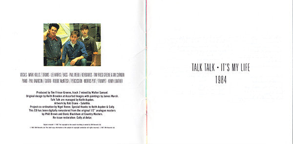 Talk Talk - It's My Life (tweedehands CD) - Velvet Music
