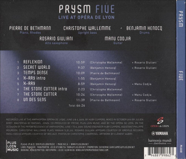 Prysm (2) - Five (tweedehands CD) - Velvet Music