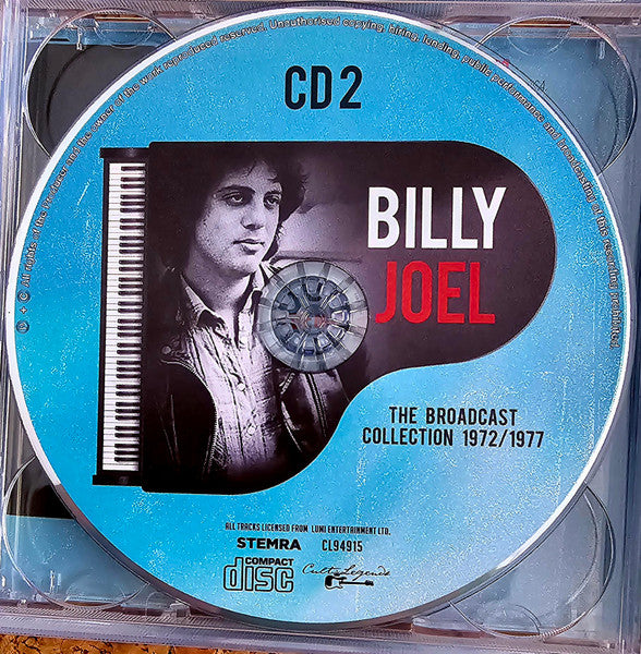 Billy Joel - The Broadcast Collection 1972/1977 (CD) - Velvet Music