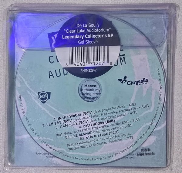 De La Soul - Clear Lake Audiotorium (CD) - Velvet Music