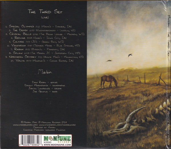 Marbin - The Third Set (Live) (tweedehands CD) - Velvet Music