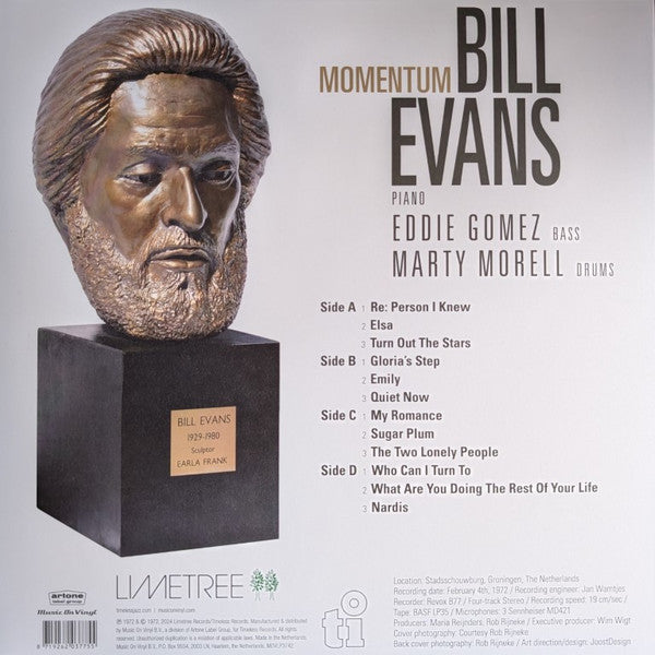 Bill Evans - Momentum (Stadsschouwburg - Groningen - The Netherlands - 1972) (LP) - Velvet Music