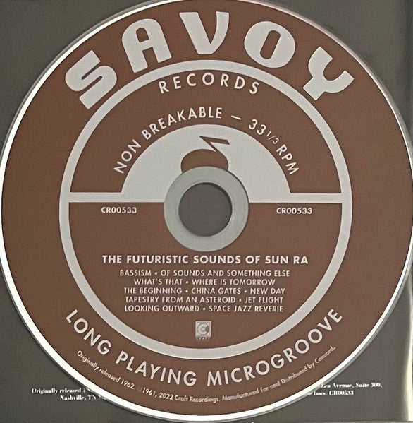 Sun Ra - The Futuristic Sounds of Sun Ra (CD) - Velvet Music