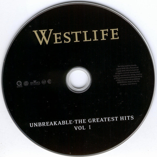Westlife - Unbreakable - The Greatest Hits Vol. 1 (tweedehands CD) - Velvet Music