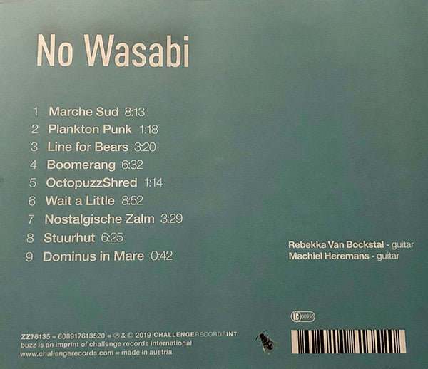 No Wasabi - No Wasabi (second hand CD)