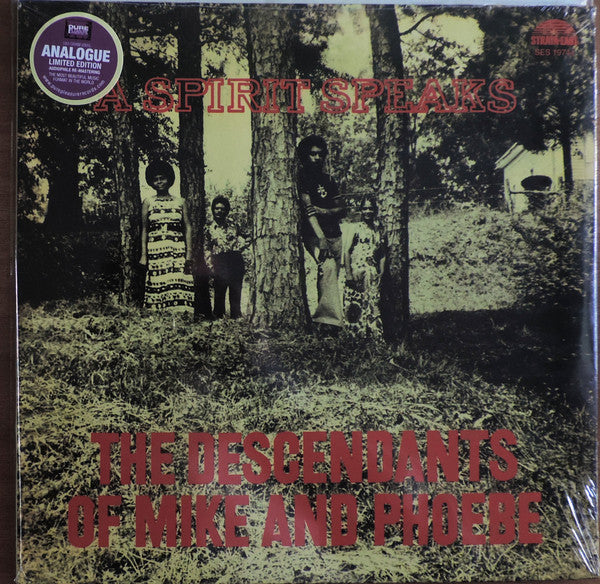 Descendants Of Mike And Phoebe, The - A Spirit Speaks (LP) - Velvet Music