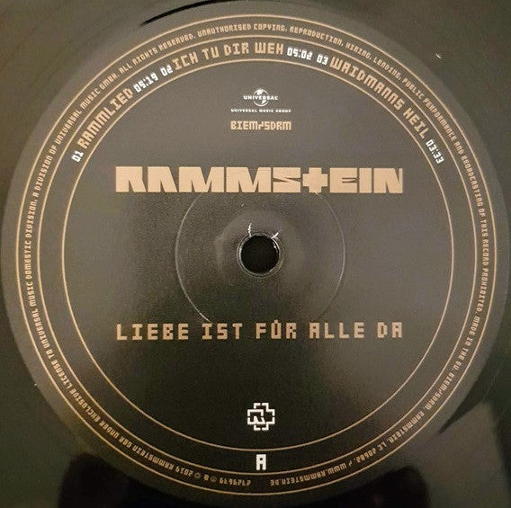 Rammstein - Liebe Ist Für Alle Da (tweedehands LP) - Velvet Music