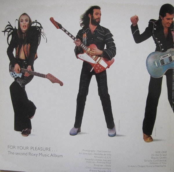 Roxy Music - For Your Pleasure (tweedehands LP) - Velvet Music
