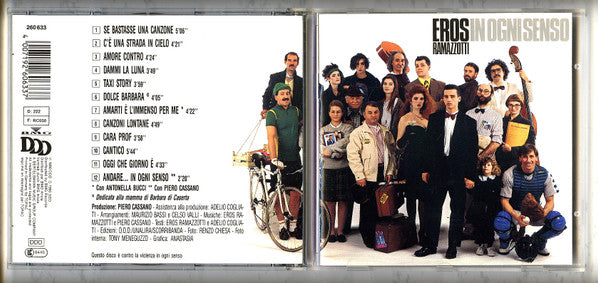 Eros Ramazzotti - In Ogni Senso (tweedehands CD) - Velvet Music
