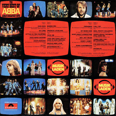 ABBA - The Very Best Of ABBA (ABBA's Greatest Hits) (tweedehands LP) - Velvet Music