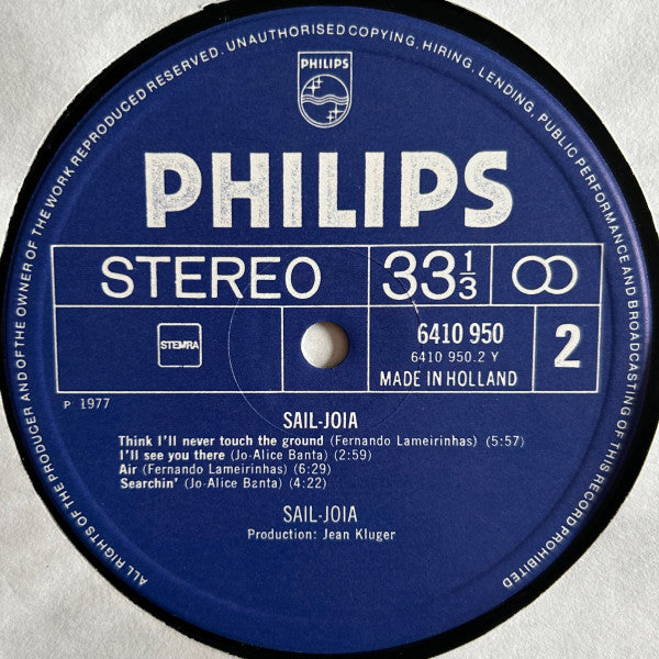Sail-Joia - Sail-Joia (second-hand LP)