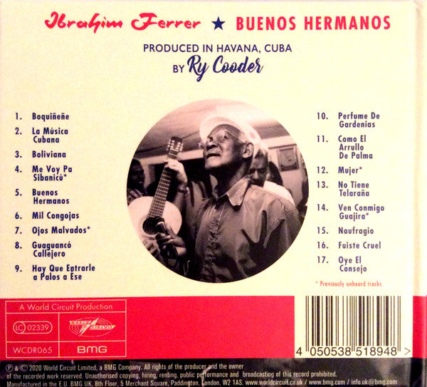 Ibrahim Ferrer - Buenos Hermanos (CD d'occasion)