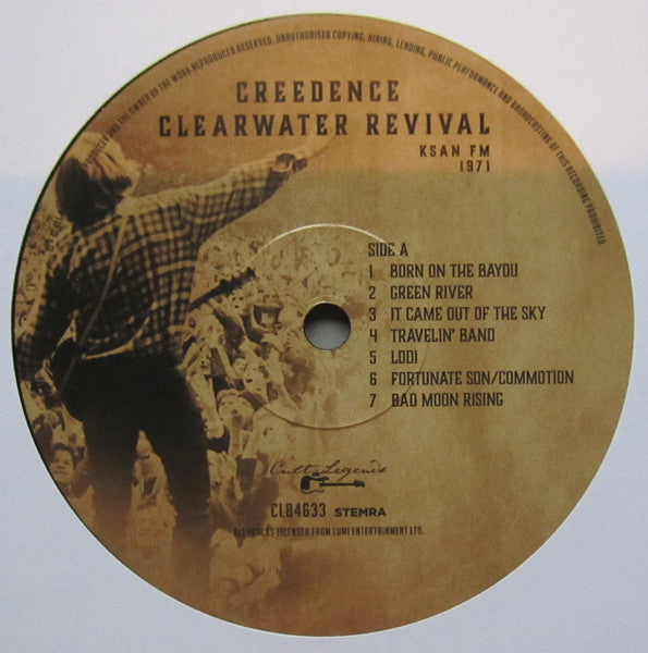 Creedence Clearwater Revival - KSAN FM 1971 (LP) - Velvet Music