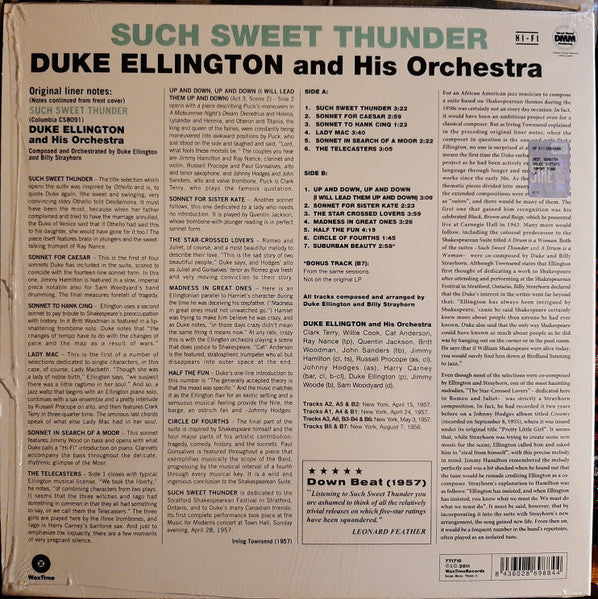 Duke Ellington And His Orchestra - Such Sweet Thunder (LP) - Velvet Music