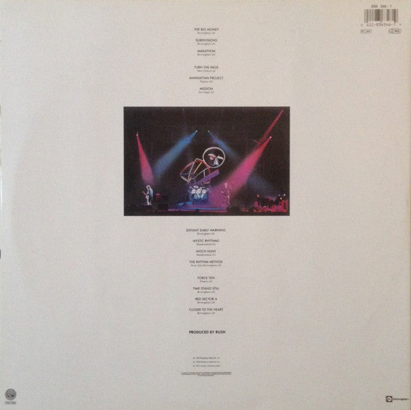 Rush - A Show Of Hands (tweedehands LP) - Velvet Music