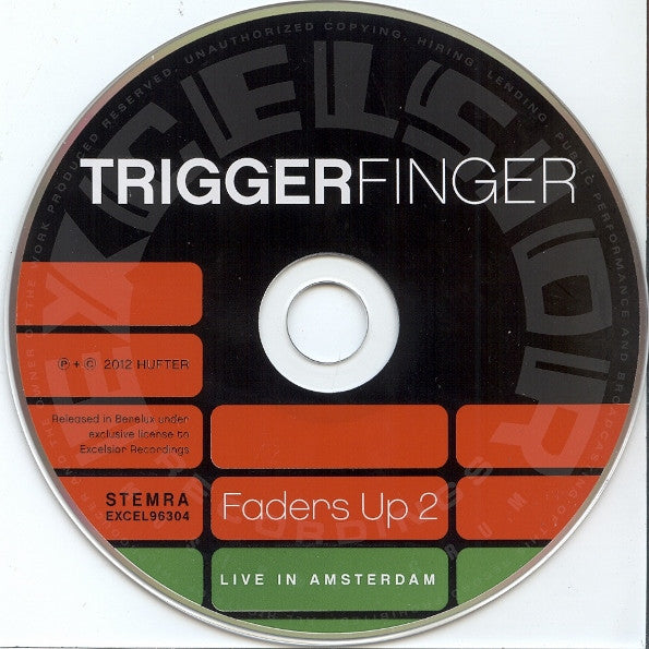 Triggerfinger - Faders Up 2 - Live In Amsterdam (tweedehands CD) - Velvet Music