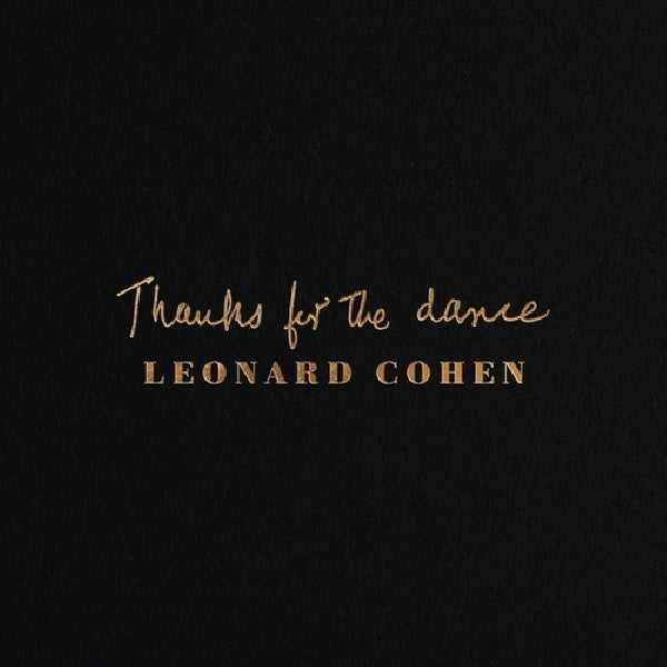 Leonard Cohen - Thanks for the dance (LP) - Velvet Music