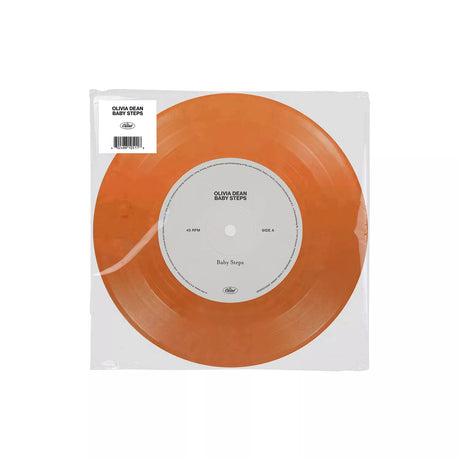 Olivia Dean - Baby Steps (orange coloured  7-inch single) - Velvet Music