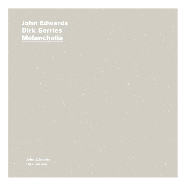 John Edwards &amp; Dirk Serries - Melancholia (second hand CD)