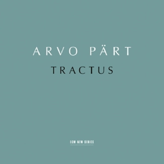 Estonian Philharmonic Chamber Choir - Arvo part: tractus (CD) - Velvet Music