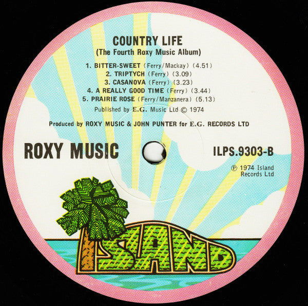 Roxy Music - Country Life (second hand LP)