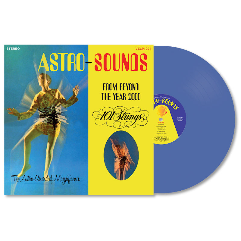 101 Strings - Astro-Sounds From Beyond The Year 2000 -blue vinyl- (LP) - Velvet Music