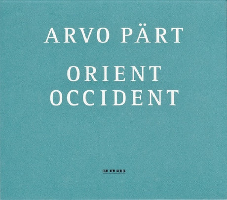 A. Part - Orient occident (CD) - Velvet Music