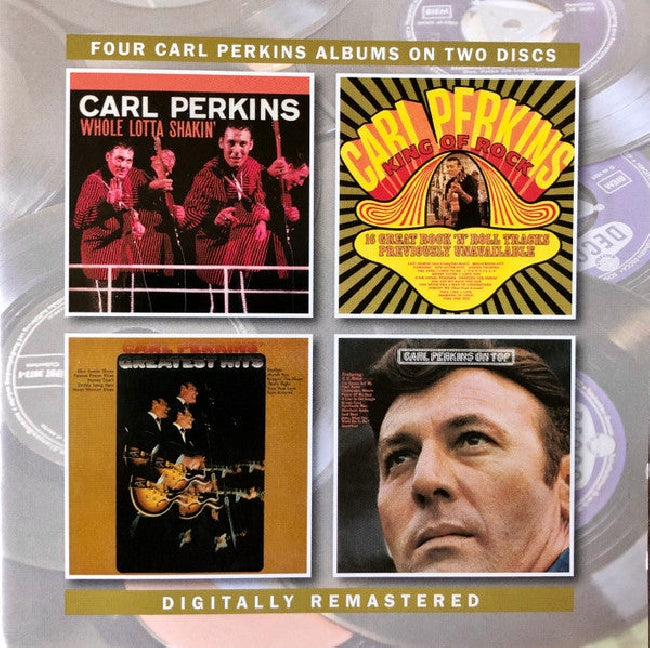 Carl Perkins - Whole lotta shakin'/king of rock/greatest hits/on top (CD) - Velvet Music